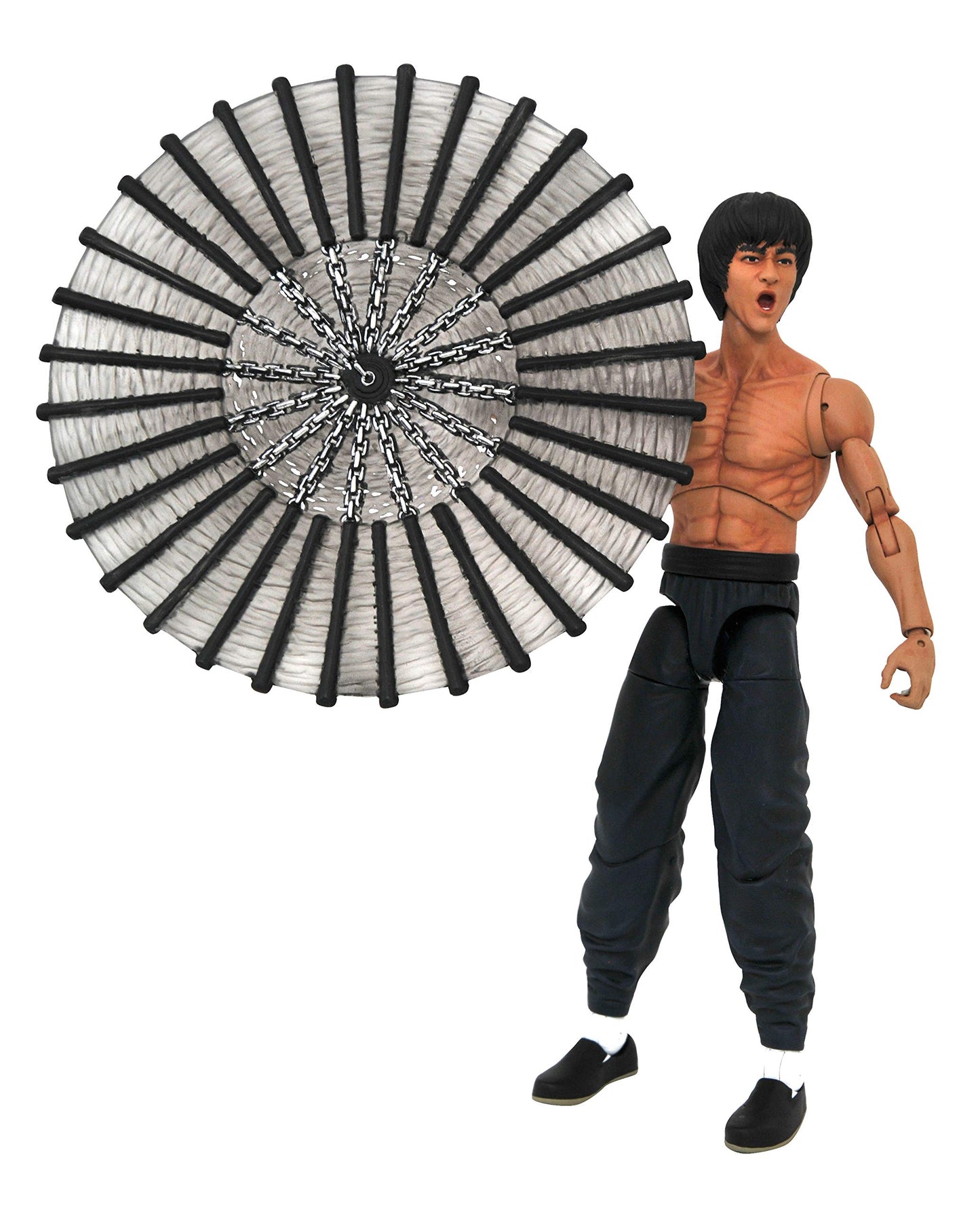 DIAMOND SELECT TOYS Bruce Lee (Shirtless Version) Select Series 2 Action Figure