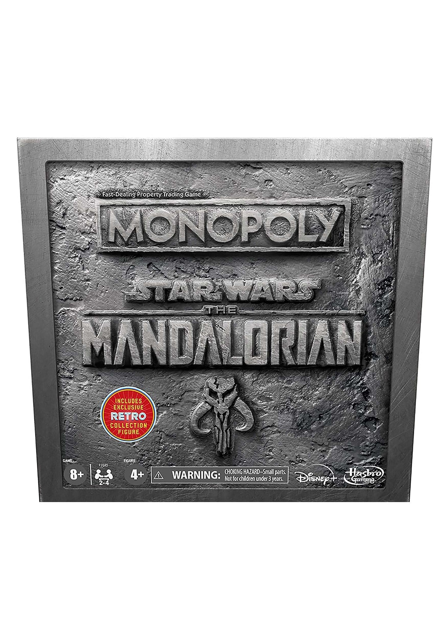 Star Wars The Mandalorian Monopoly Collector's Edition with Retro Remnant Stormtrooper Action Figure