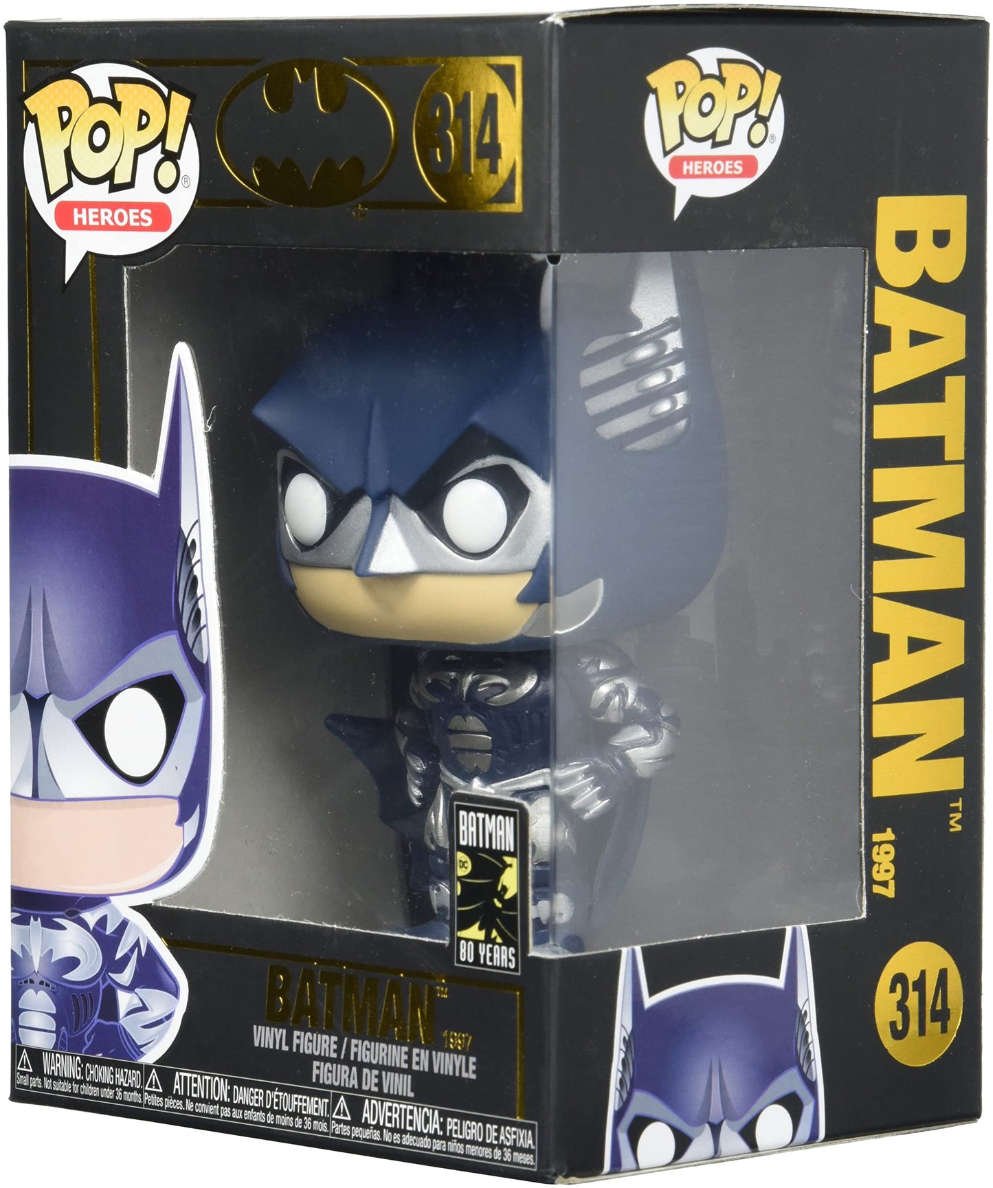 Funko Pop! Heroes: Batman 80th - Batman (1997), 37262