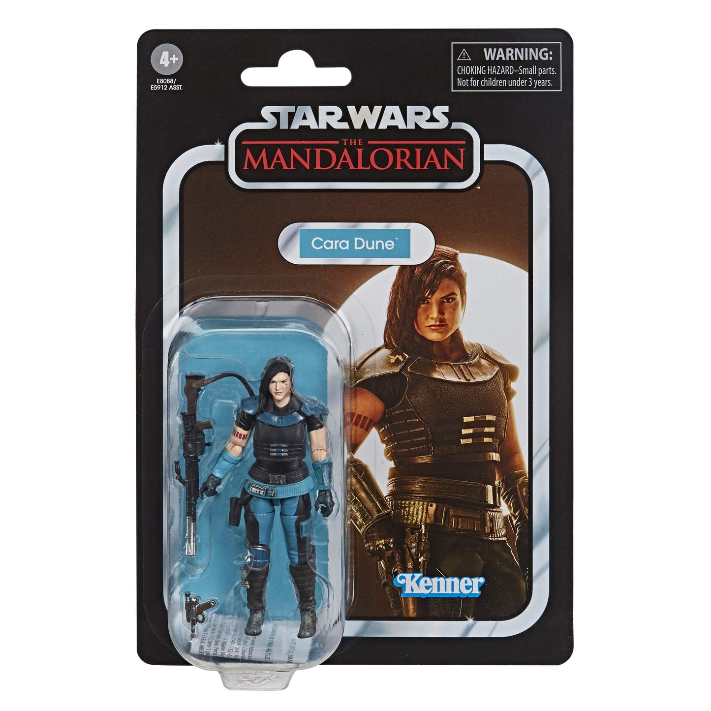 Star Wars The Vintage Collection The Mandalorian Cara Dune Toy, 3.75-inch Scale Action Figure, Toys for Kids Ages 4 and Up