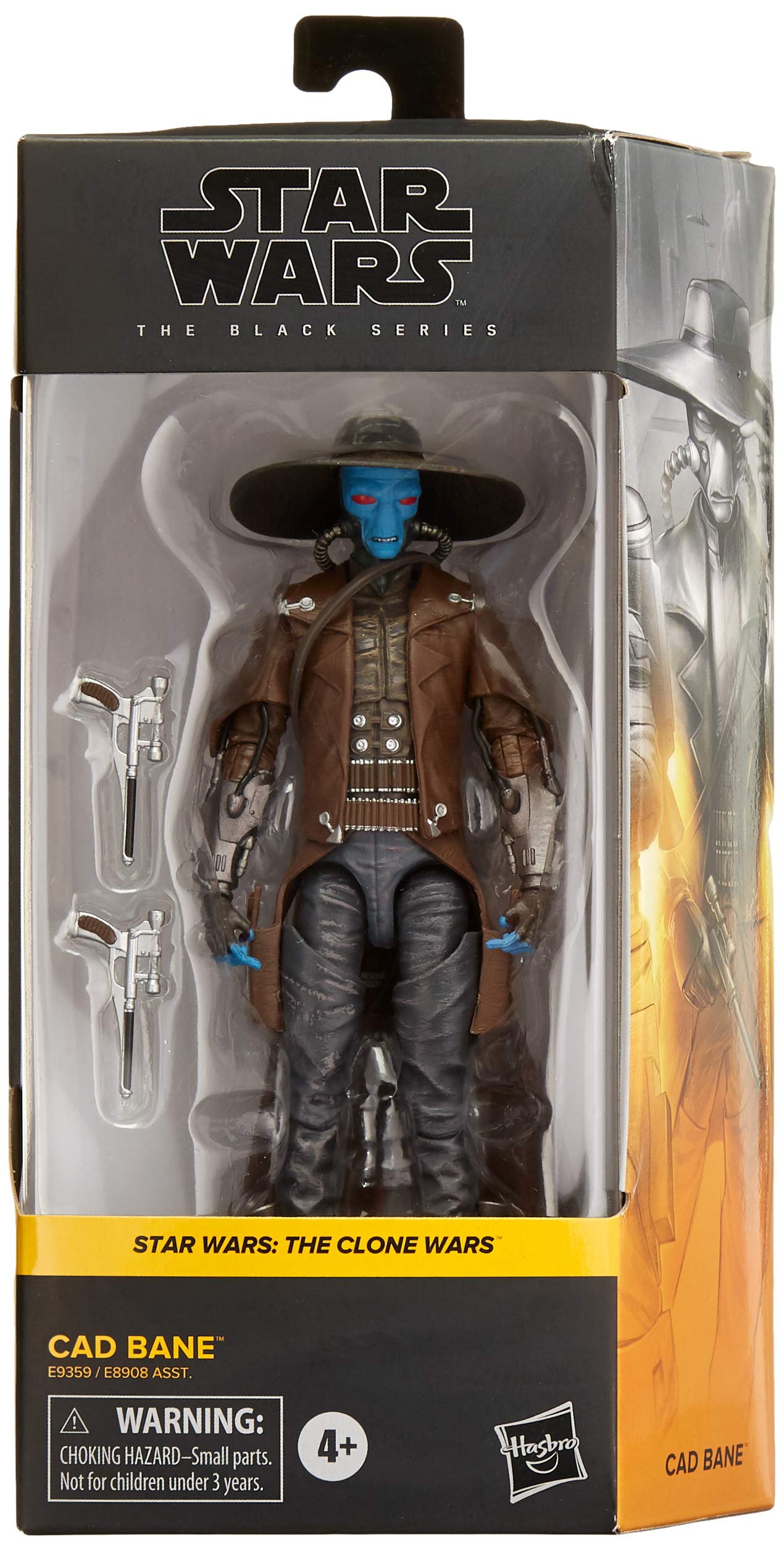 Star Wars The Black Series Cad Bane Toy 6-Inch Scale Star Wars: The Clone Wars Collectible Action Figure, Toys for Kids Ages 4 and Up