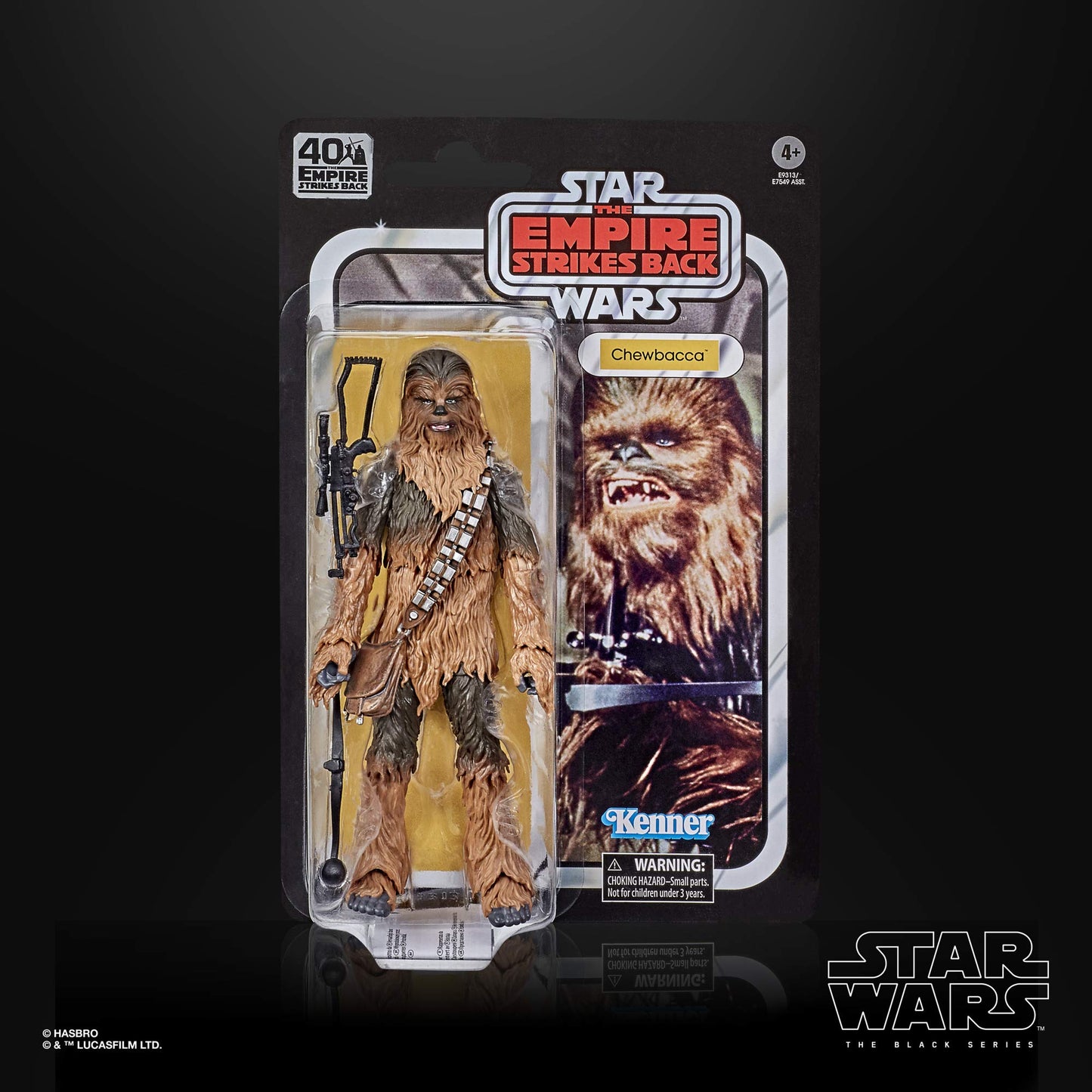 Star Wars The Black Series Chewbacca 6-Inch Scale Star Wars: The Empire Strikes Back 40th Anniversary Collectible Figure, Kids Ages 4 and Up