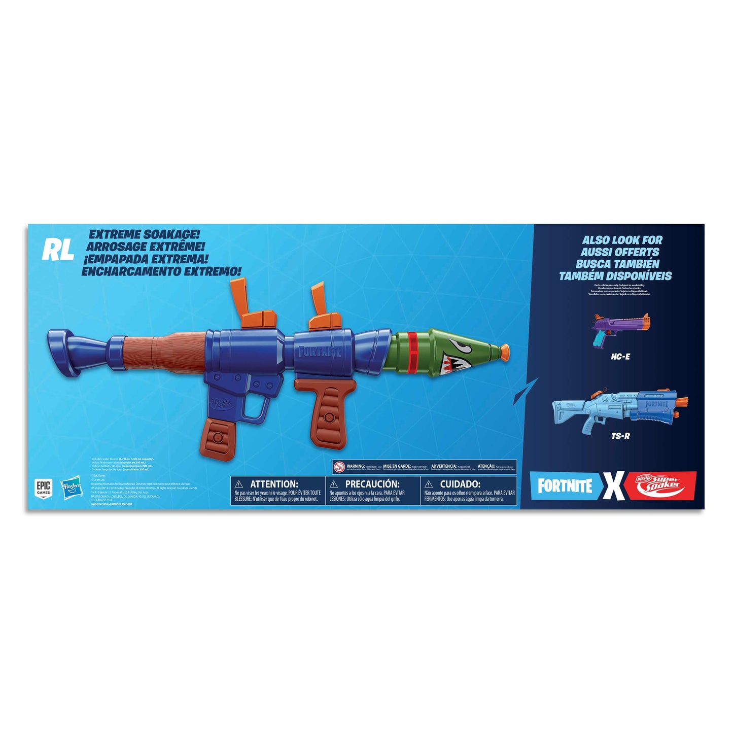 Hasbro NERF SuperSoaker Fortnite RL