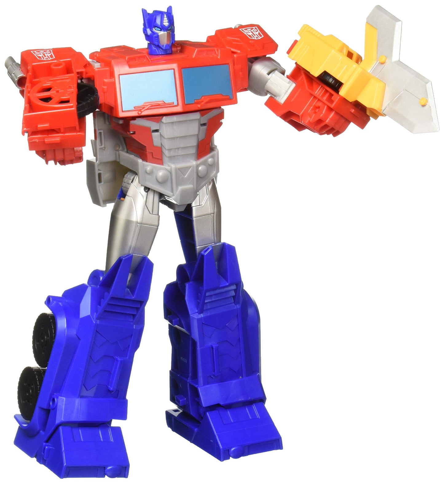 Transformers Toys Cyberverse Spark Armor Ark Power Optimus Prime Action Figure - Combines with Ark Power Vehicle to Power Up - for Kids Ages 6 and Up, 12-inch