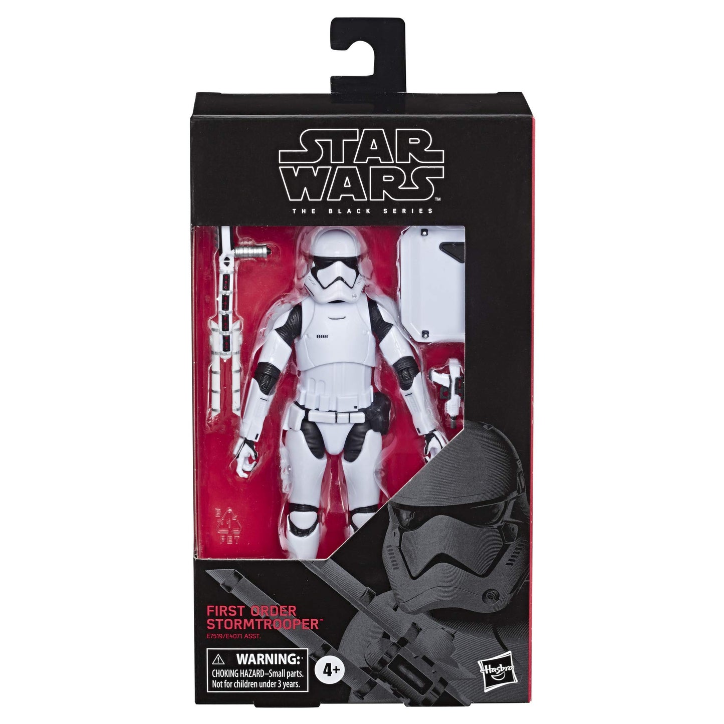 Hasbro Star Wars The Black Series First Order Stormtrooper Toy 6-inch Scale Star Wars: The Last Jedi Collectible Action Figure, 4 and Up