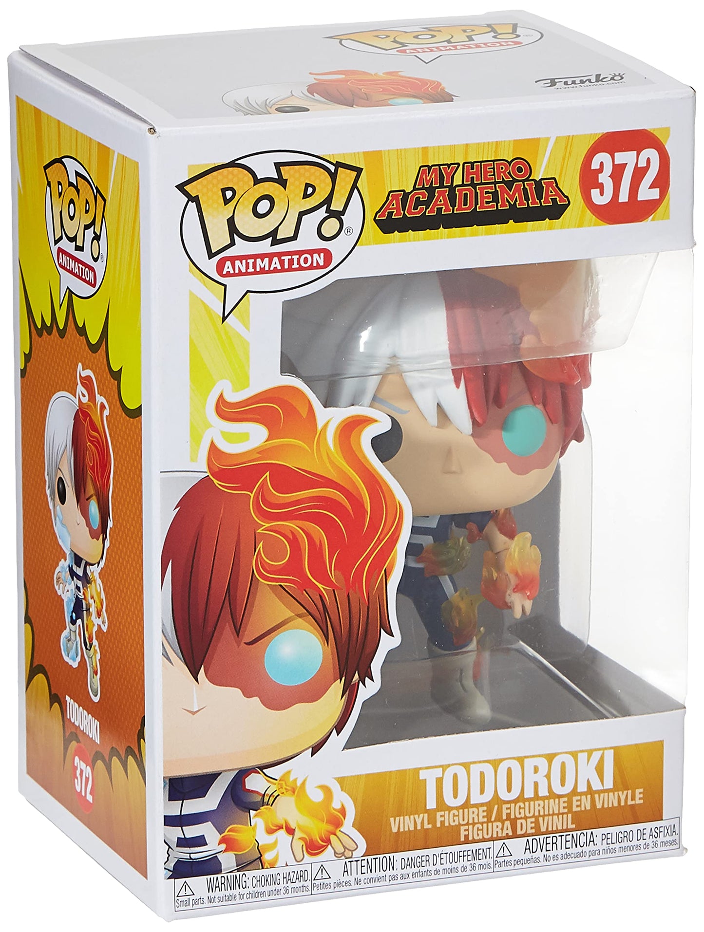 Funko Pop Animation: My Hero Academia-Todoroki Collectible Figure, Multicolor