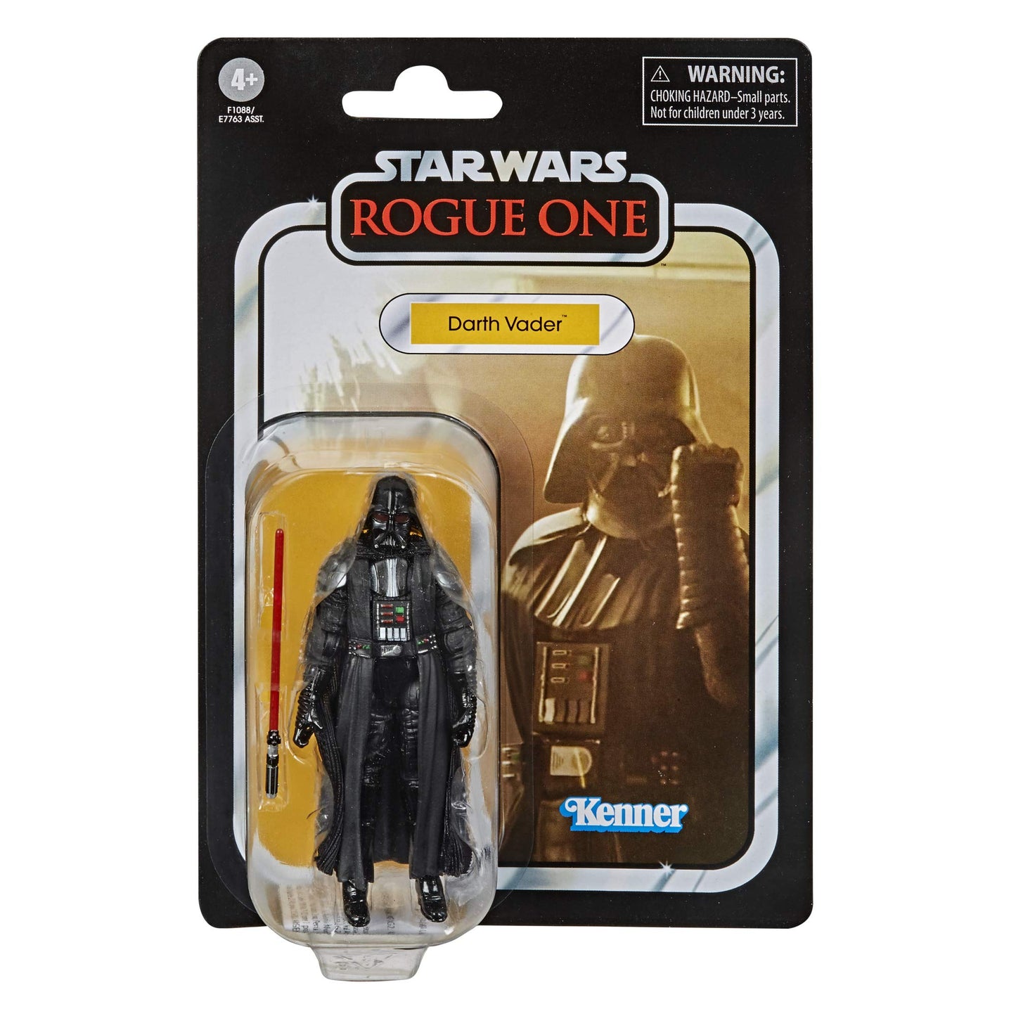 Star Wars The Vintage Collection Darth Vader Toy, 3.75-Inch-Scale Rogue One: A Star Wars Story Action Figure, Toys for Kids Ages 4 and Up