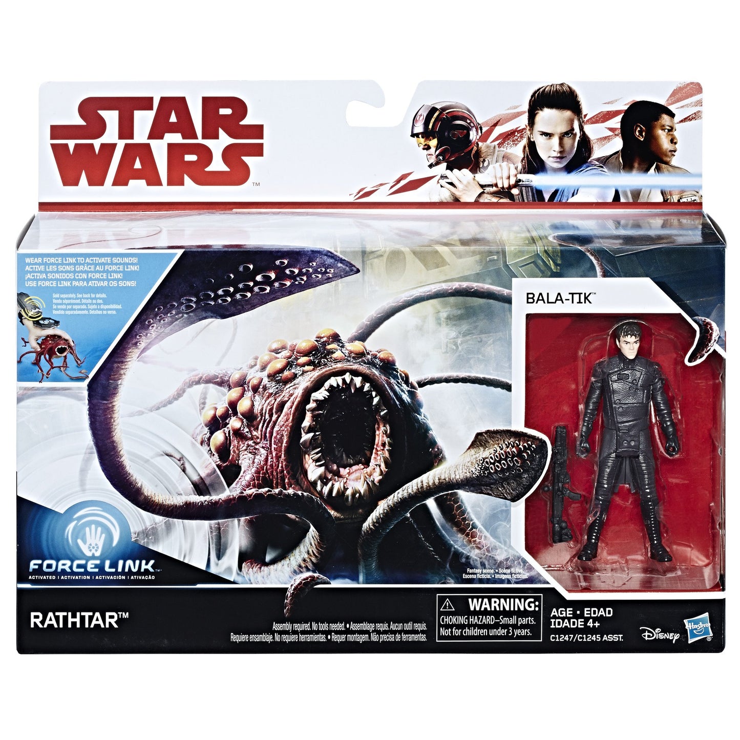 Star Wars Force Link Rathtar & Bala-TIK Figure