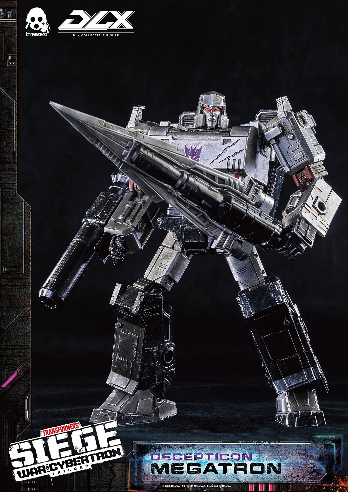 Transformers War for Cybertron: Megatron DLX Collectible Figure