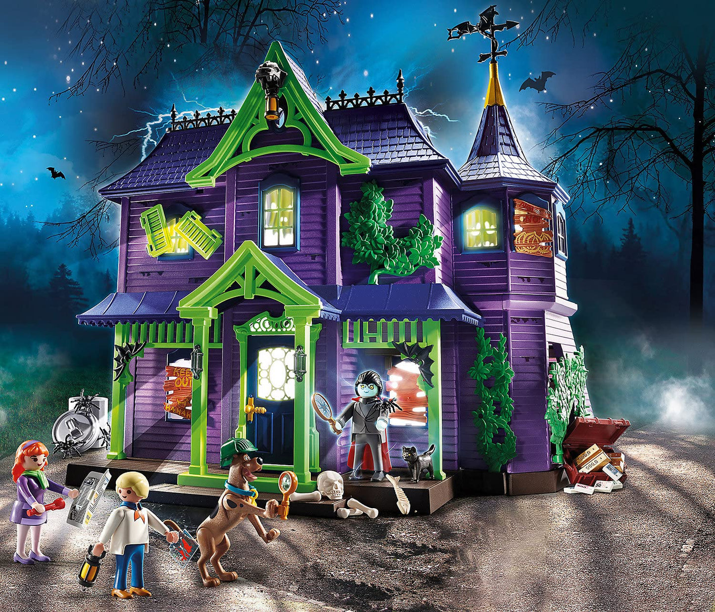 Playmobil Scooby-DOO! Adventure in The Mystery Mansion