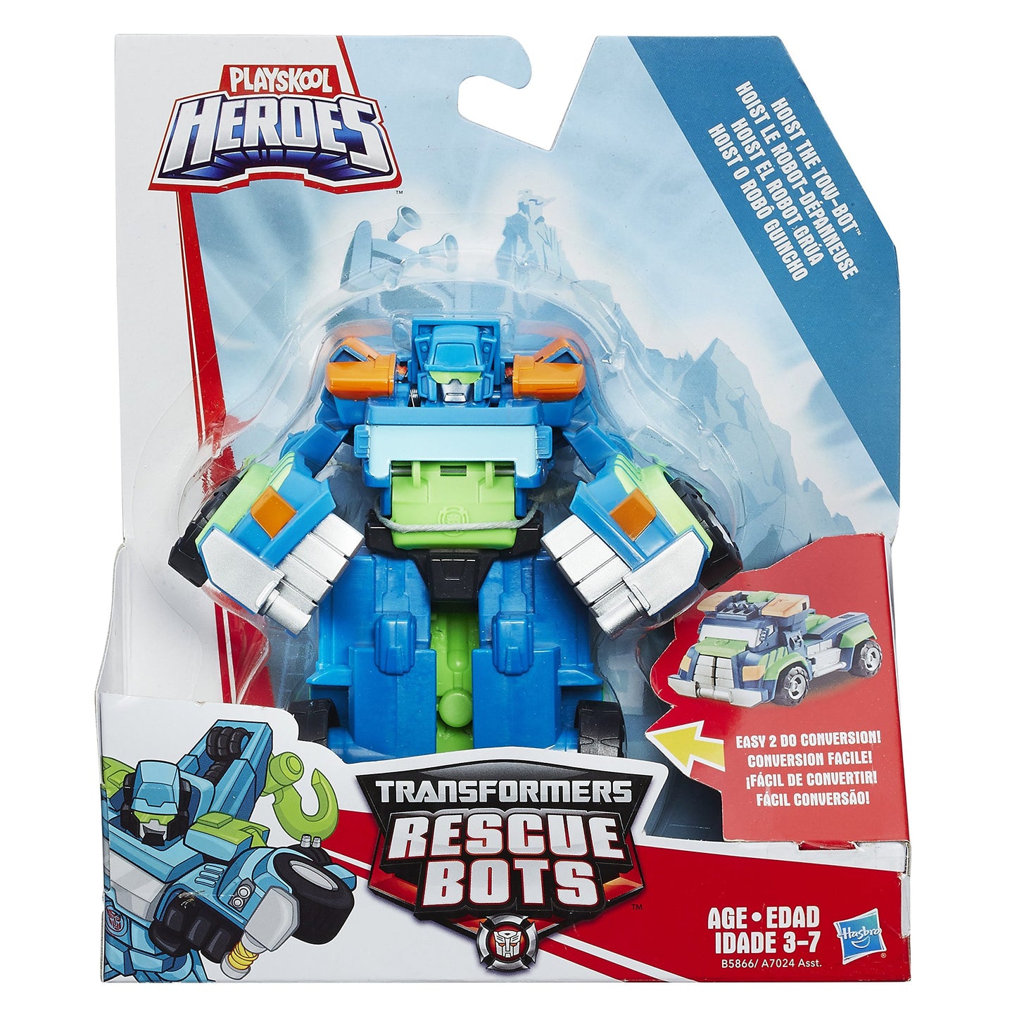 Playskool Heroes Transformers Rescue Bots Rescan Hoist The Tow Bot Figure