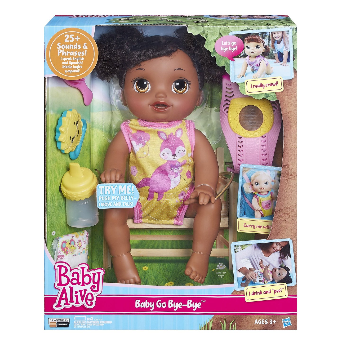 Baby Alive Baby Go Bye Bye (African American)