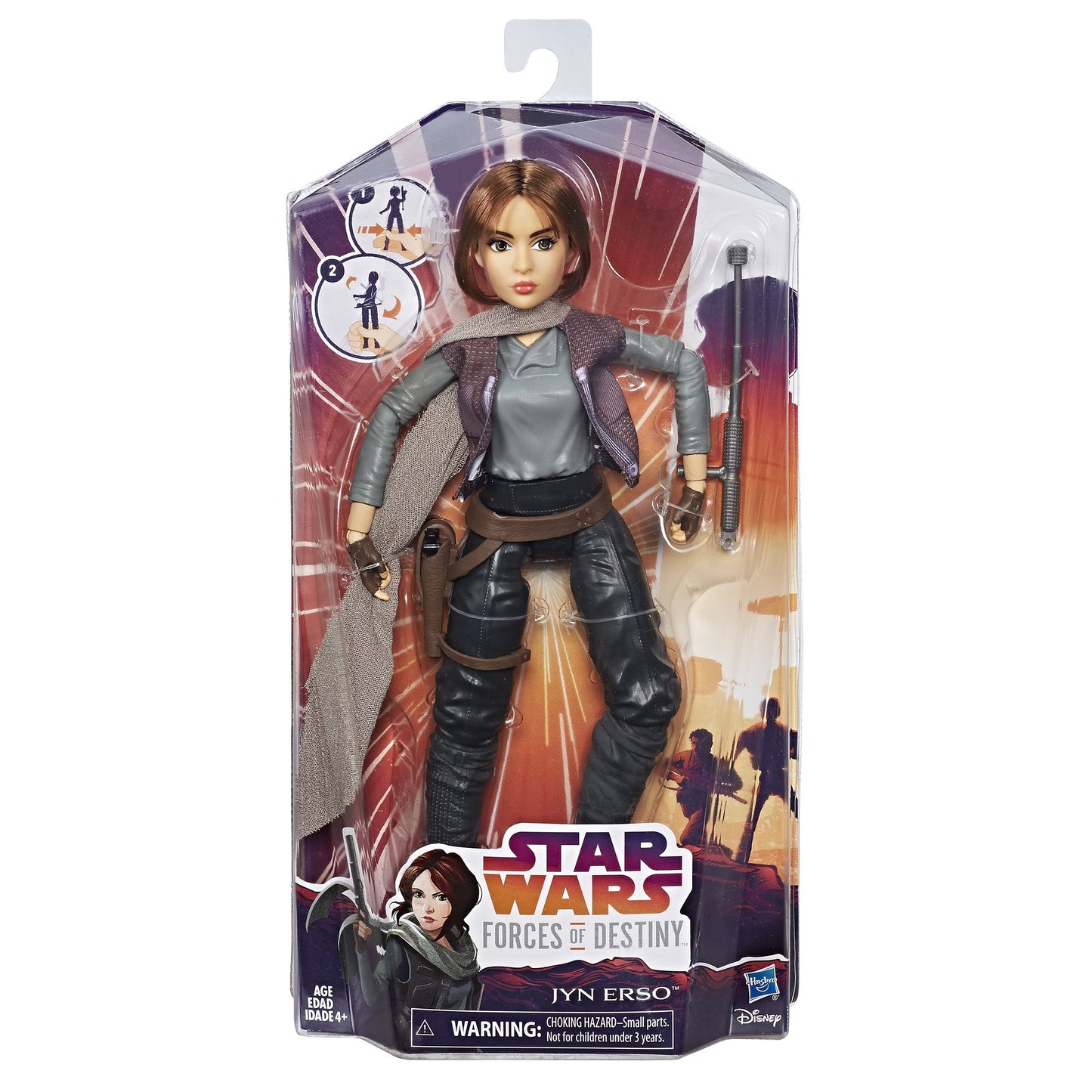 Star Wars Forces of Destiny Jyn Erso Adventure Figure